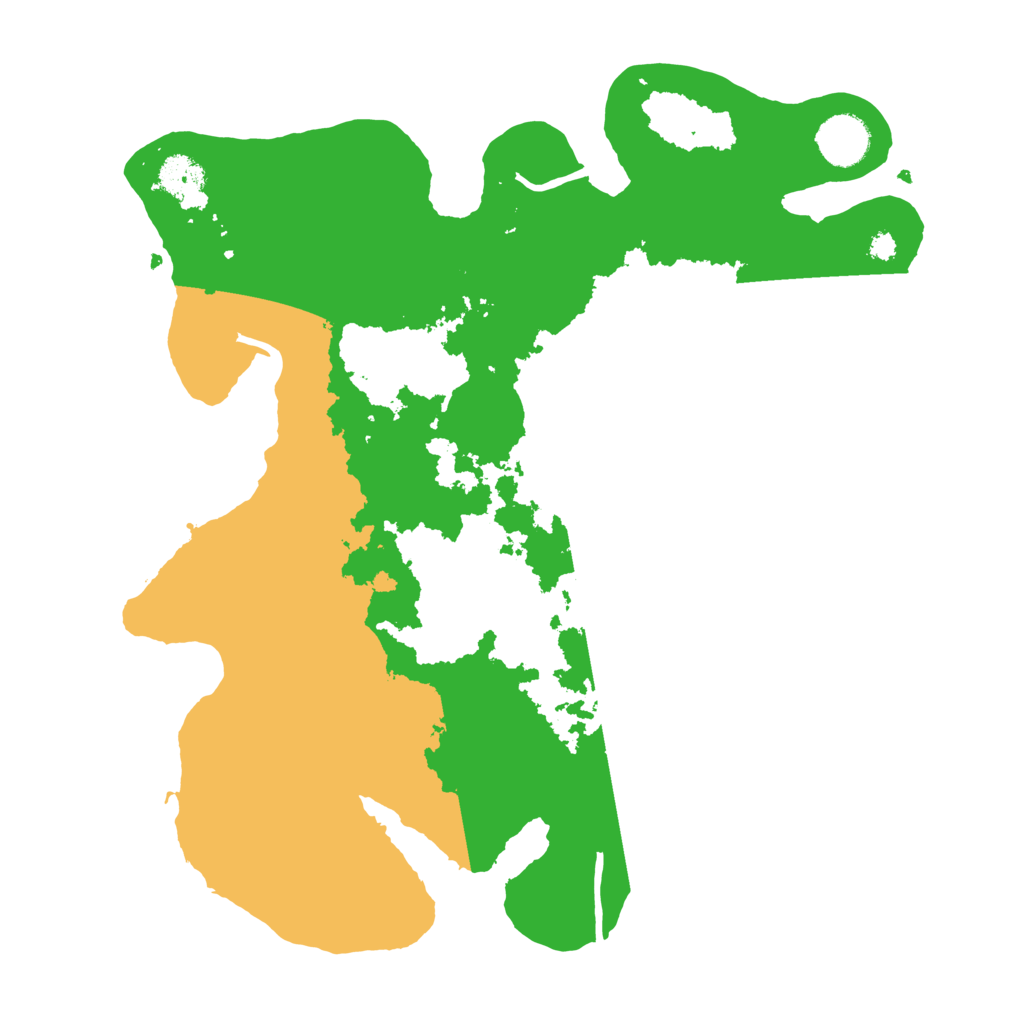 Biome Rust Map: Procedural Map, Size: 3500, Seed: 1946328564