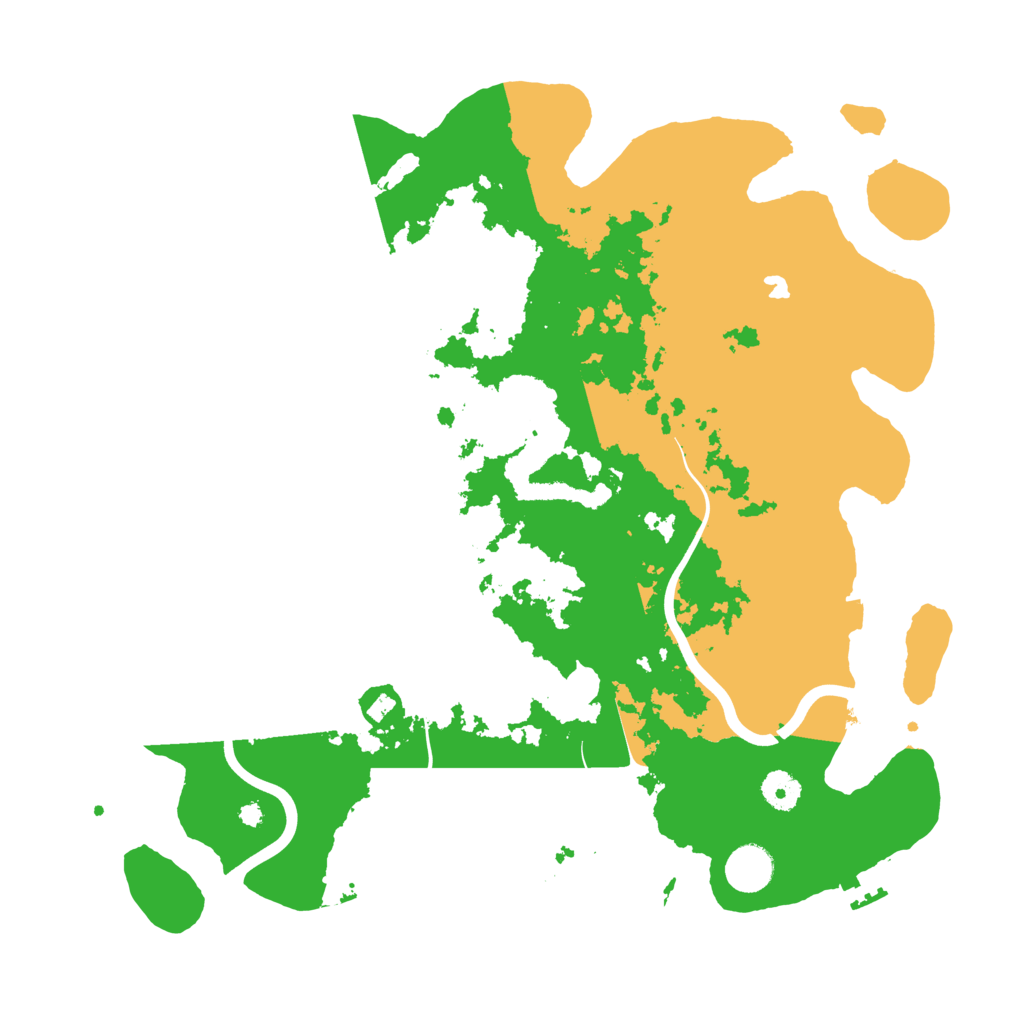 Biome Rust Map: Procedural Map, Size: 4000, Seed: 800471043