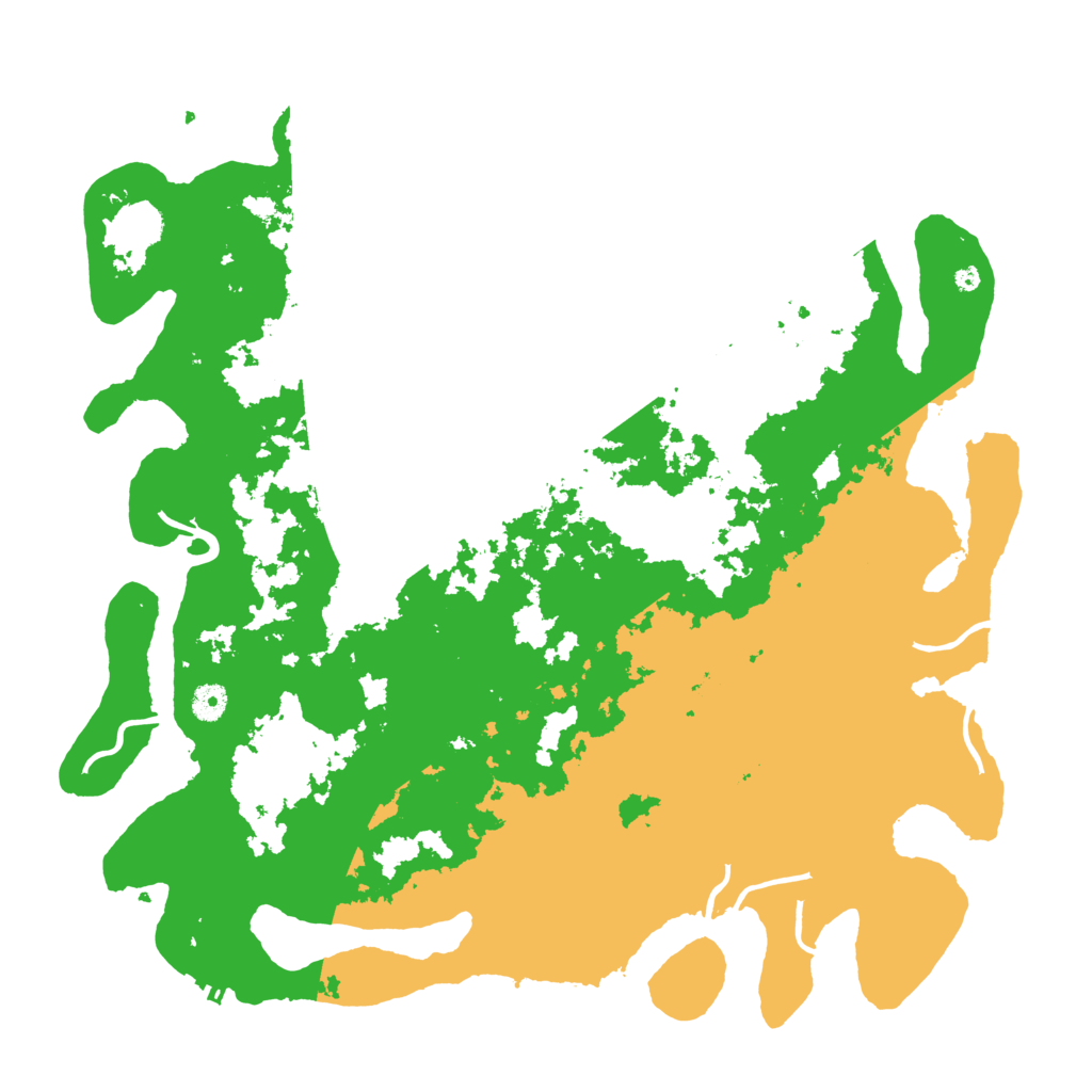 Biome Rust Map: Procedural Map, Size: 4500, Seed: 22427556