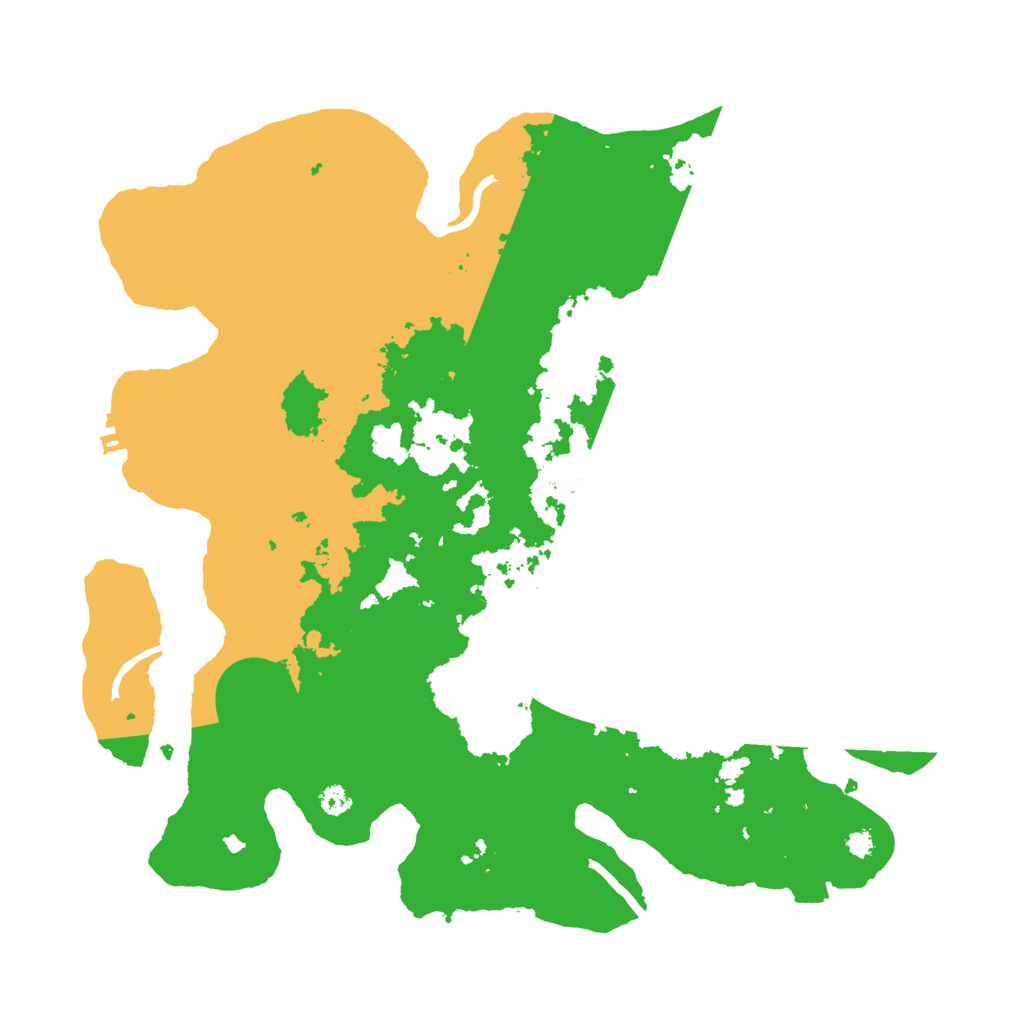 Biome Rust Map: Procedural Map, Size: 3500, Seed: 1669794575