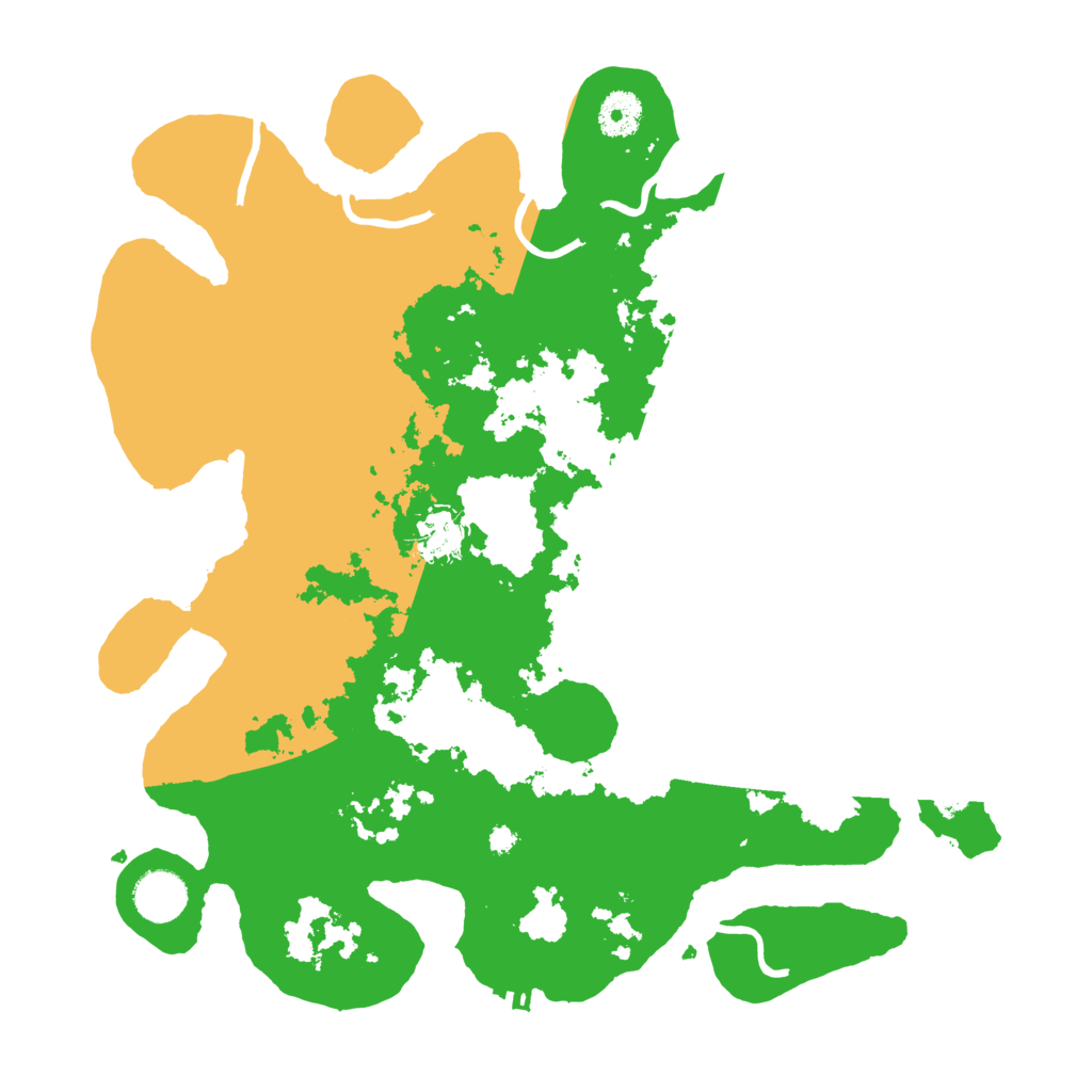 Biome Rust Map: Procedural Map, Size: 3650, Seed: 1003093120
