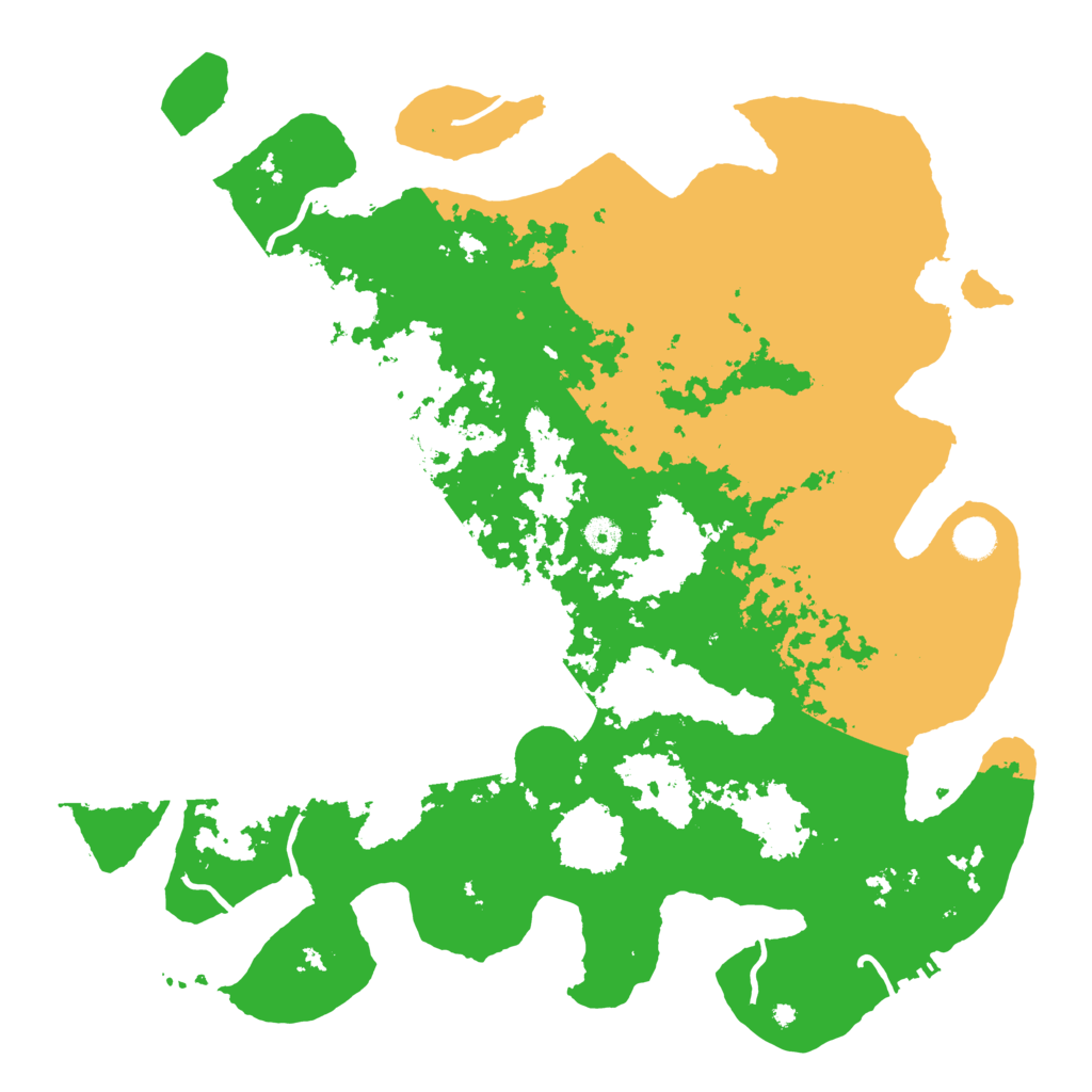 Biome Rust Map: Procedural Map, Size: 4500, Seed: 14852