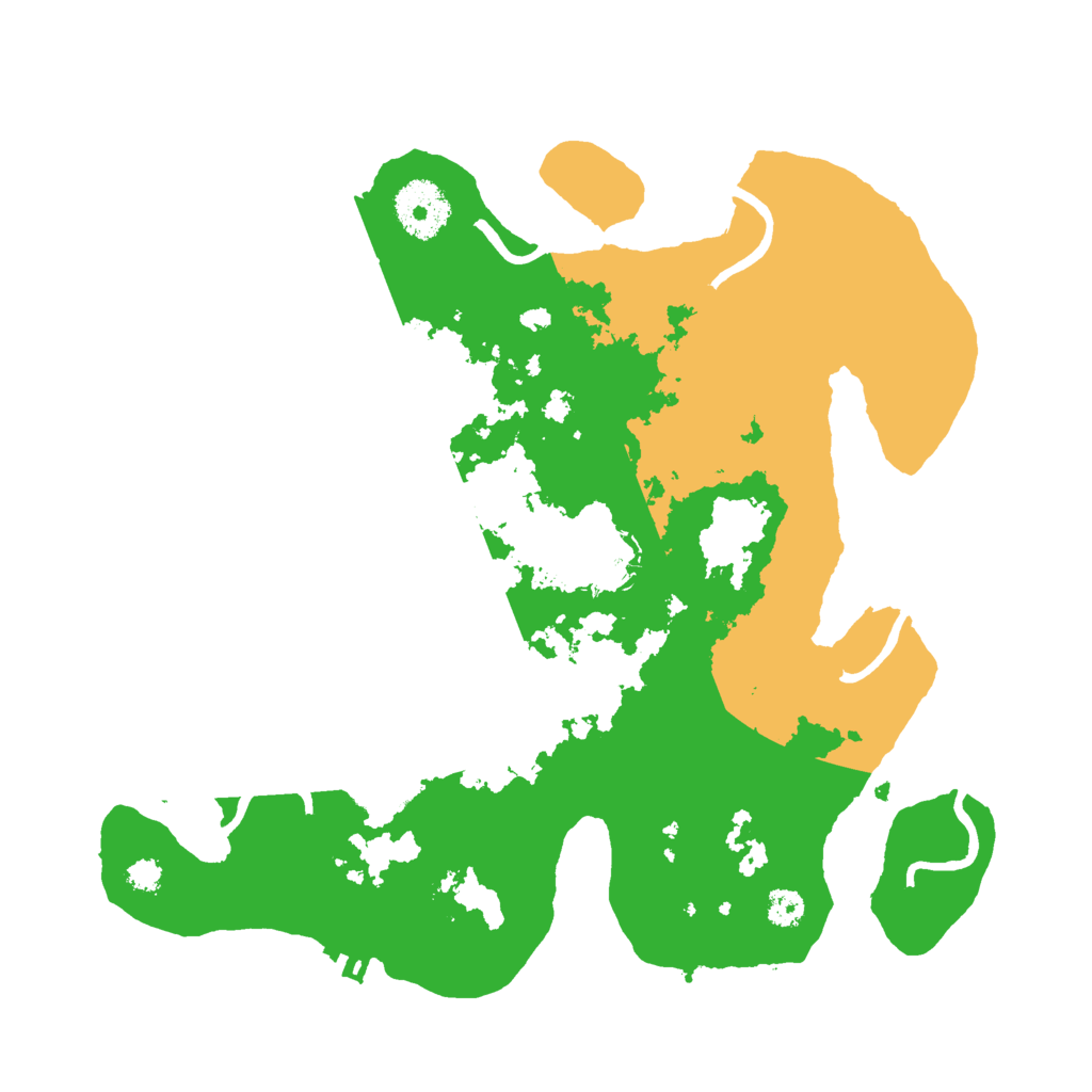 Biome Rust Map: Procedural Map, Size: 3000, Seed: 2639475