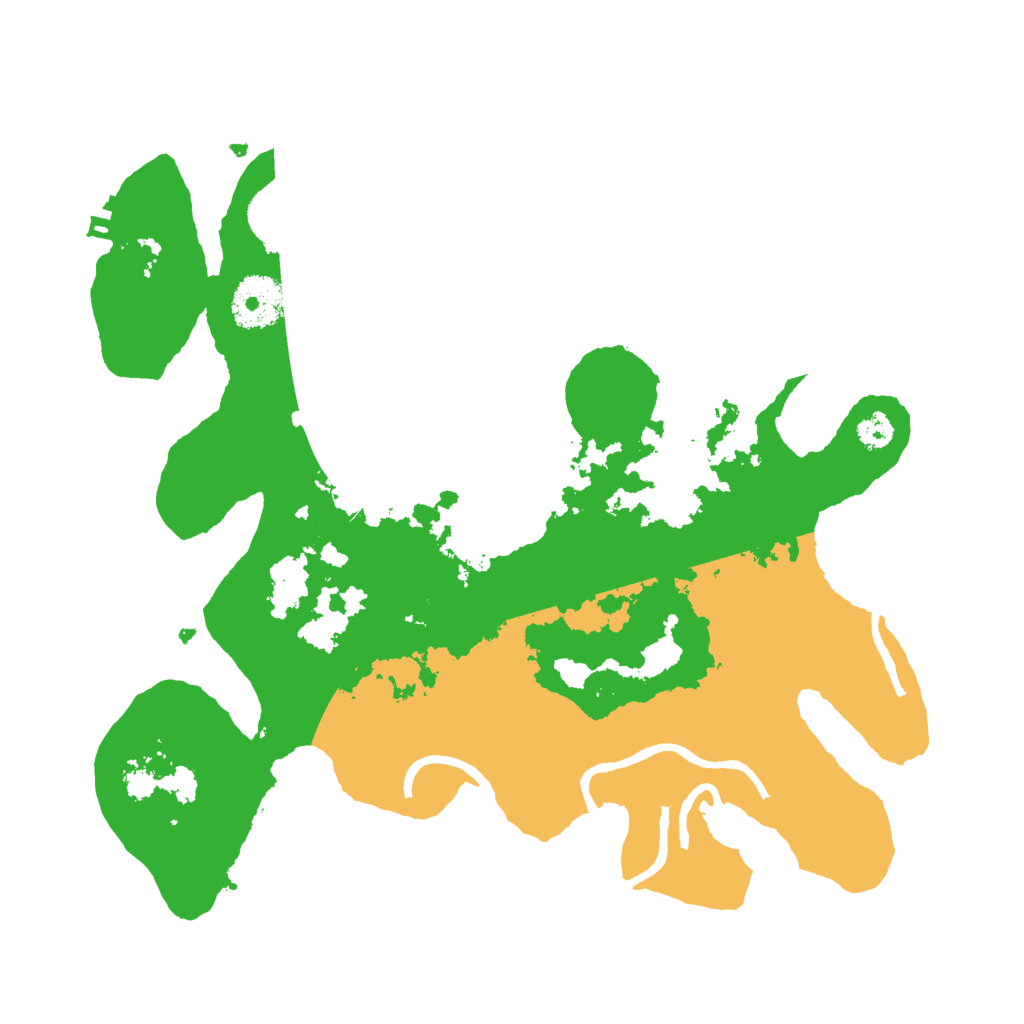 Biome Rust Map: Procedural Map, Size: 3000, Seed: 204800