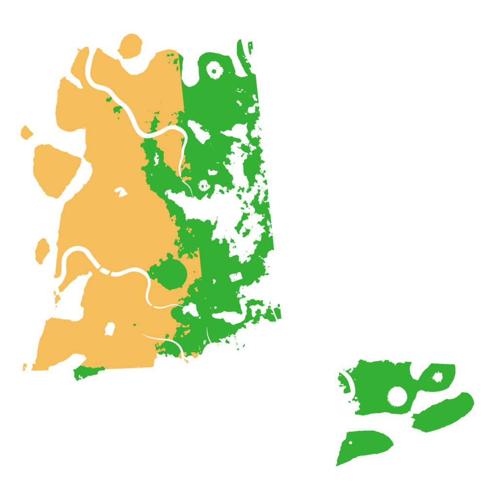 Biome Rust Map: Procedural Map, Size: 4500, Seed: 115771128