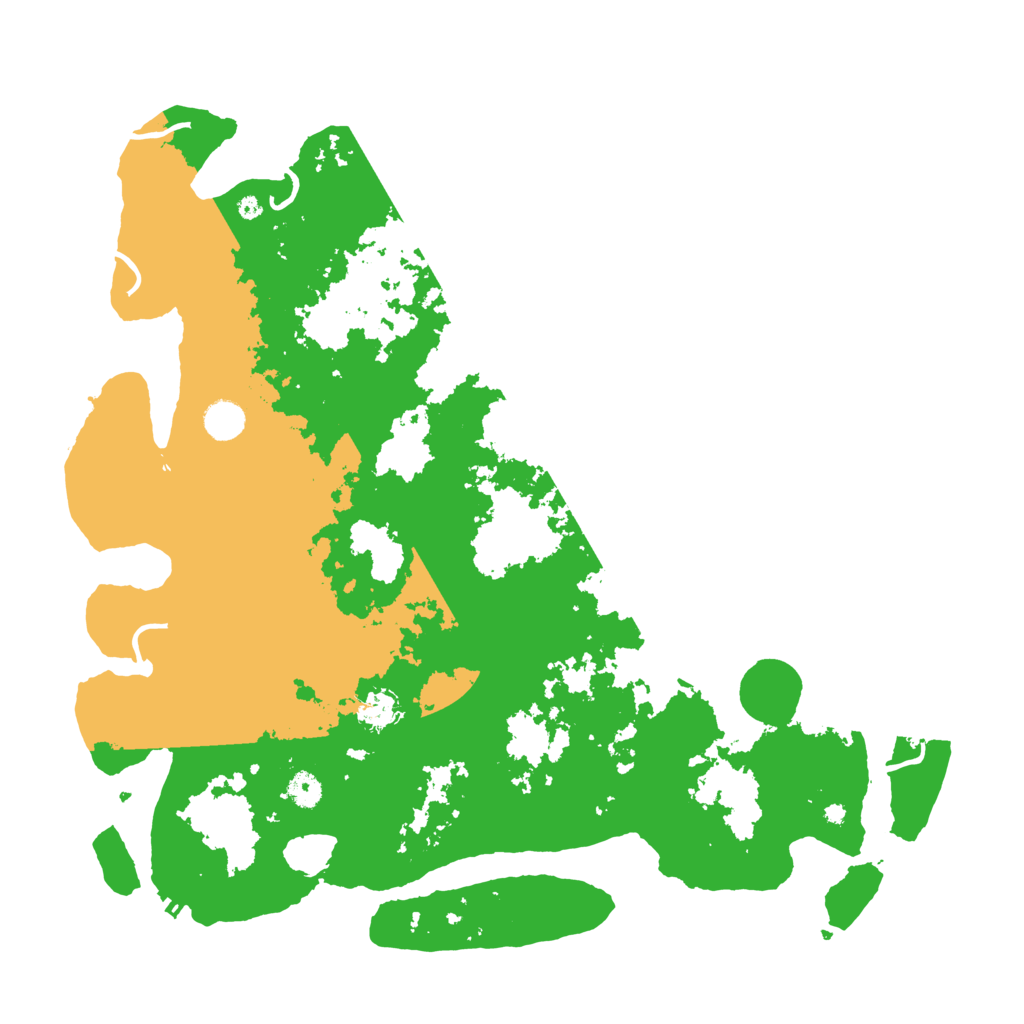 Biome Rust Map: Procedural Map, Size: 4500, Seed: 393689336