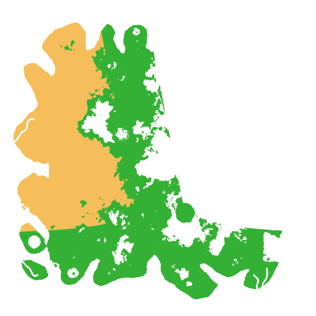 Biome Rust Map: Procedural Map, Size: 4500, Seed: 500688011