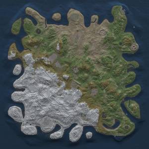 Thumbnail Rust Map: Procedural Map, Size: 4500, Seed: 547580768, 18 Monuments