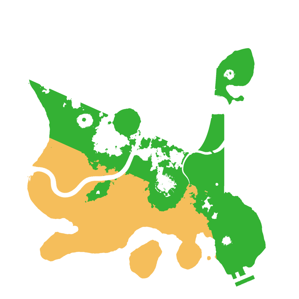 Biome Rust Map: Procedural Map, Size: 3000, Seed: 1466254616