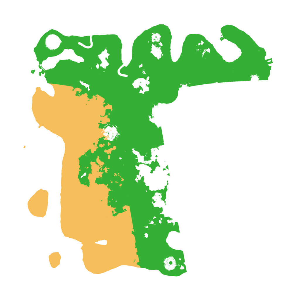 Biome Rust Map: Procedural Map, Size: 3500, Seed: 1588510469