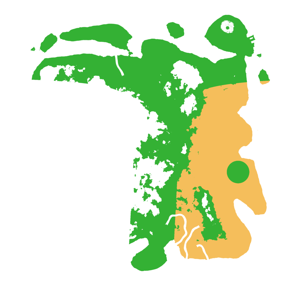 Biome Rust Map: Procedural Map, Size: 3500, Seed: 1742827871