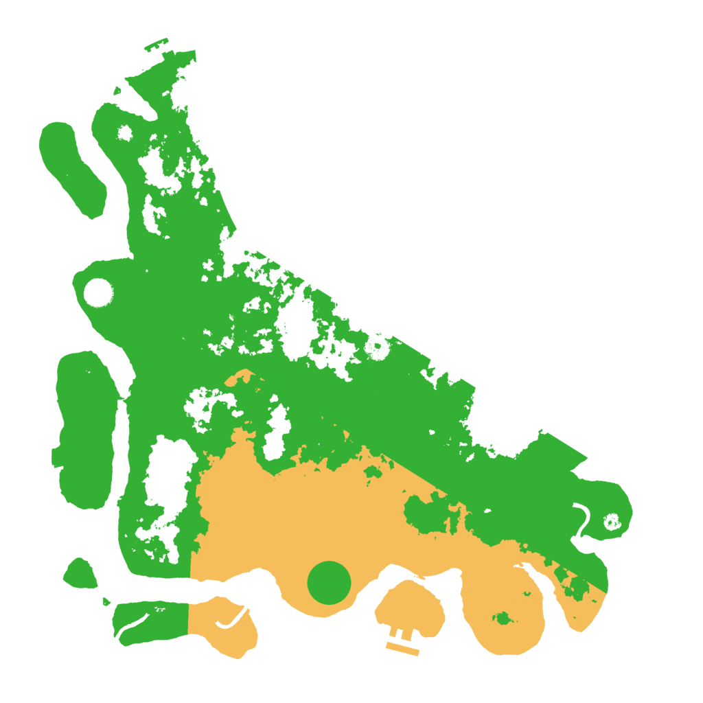 Biome Rust Map: Procedural Map, Size: 4250, Seed: 2132990766
