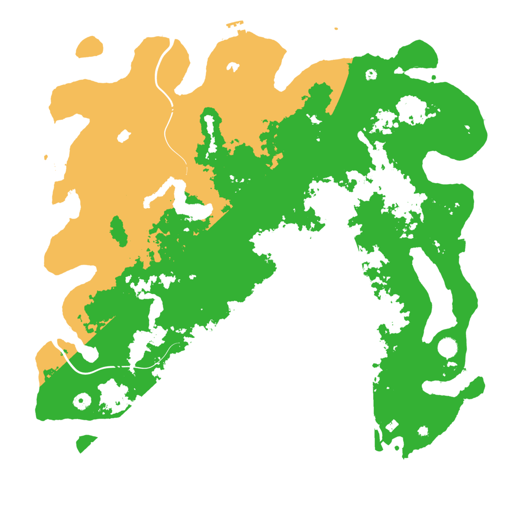 Biome Rust Map: Procedural Map, Size: 4500, Seed: 1065763963