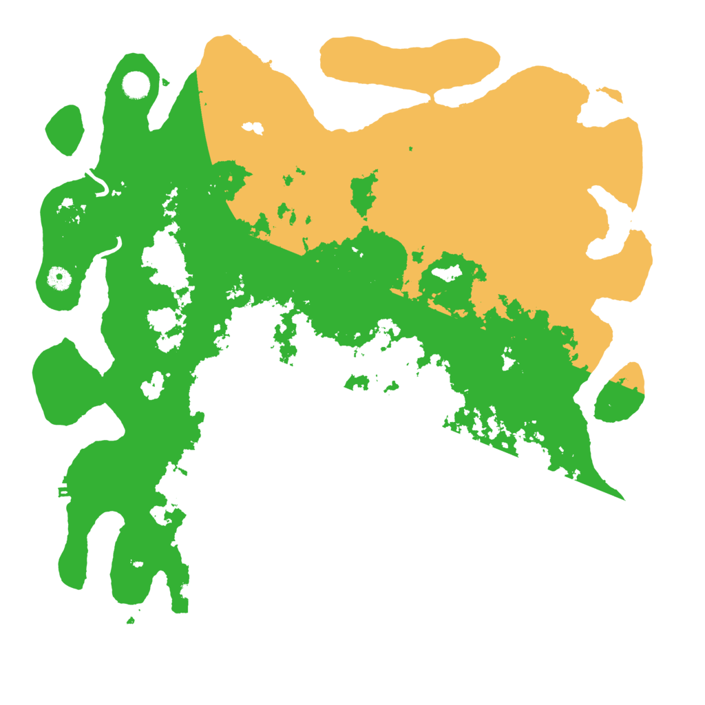 Biome Rust Map: Procedural Map, Size: 4500, Seed: 39410539