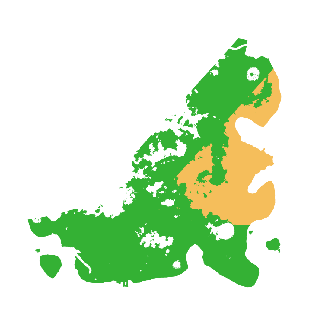 Biome Rust Map: Procedural Map, Size: 3500, Seed: 987554621