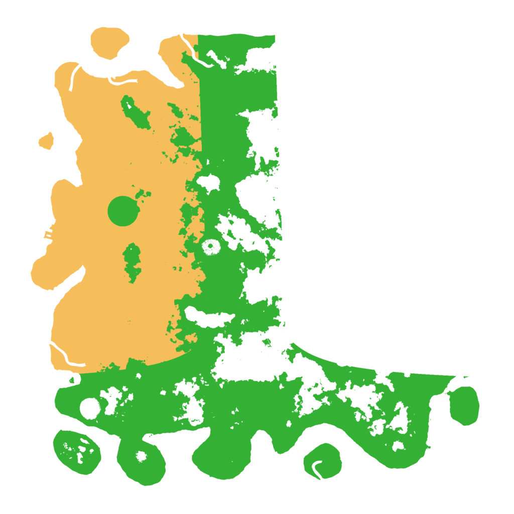 Biome Rust Map: Procedural Map, Size: 4450, Seed: 81627931