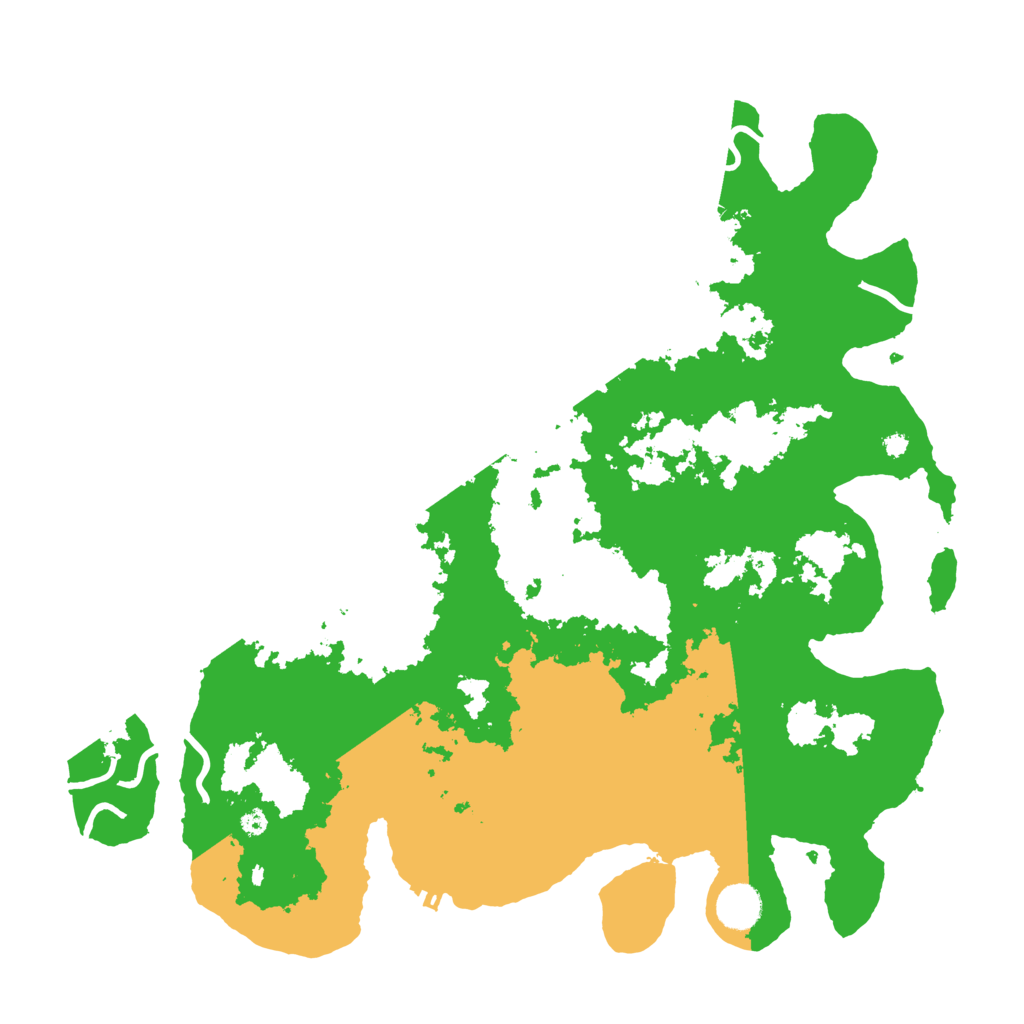 Biome Rust Map: Procedural Map, Size: 4000, Seed: 2129173304