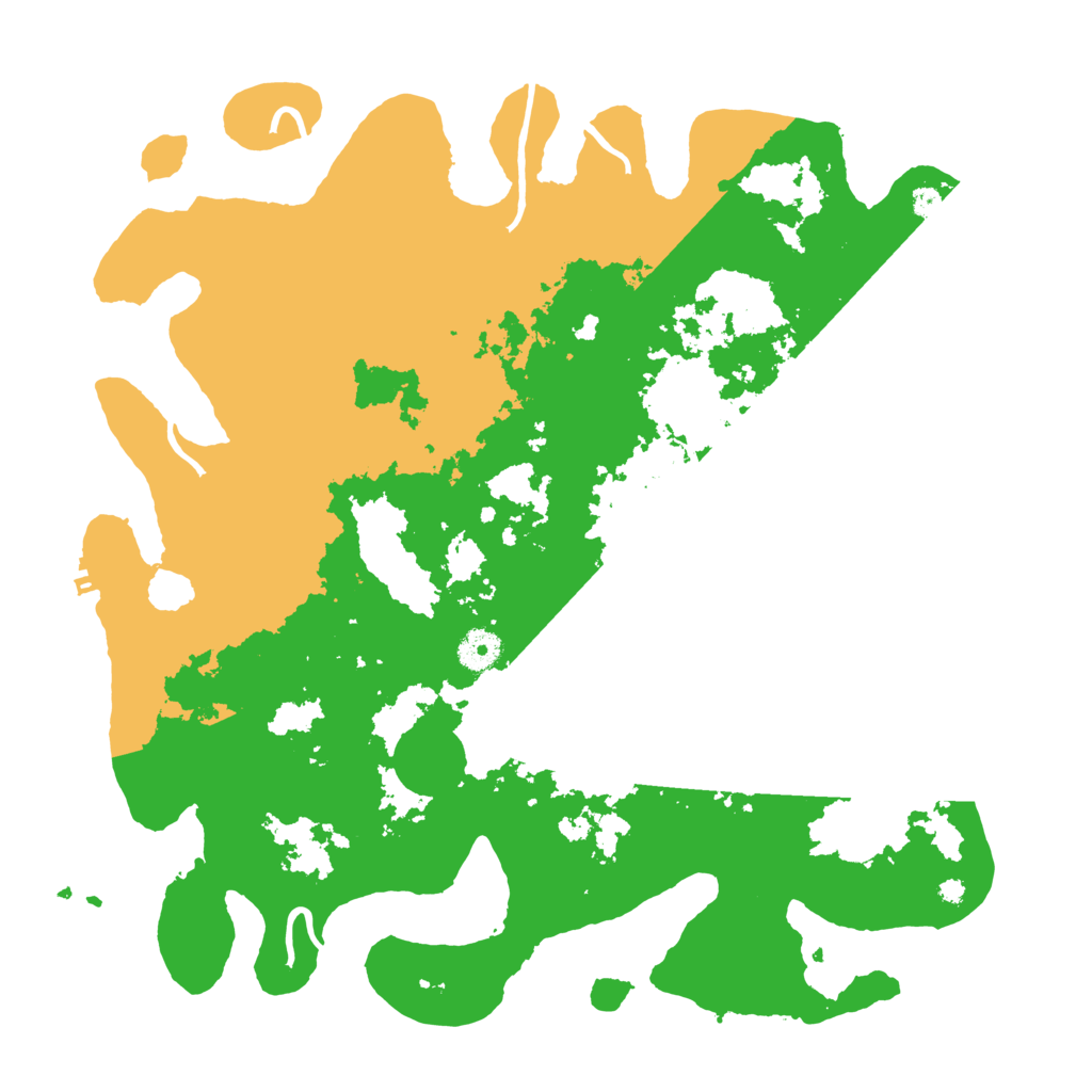 Biome Rust Map: Procedural Map, Size: 4000, Seed: 7428