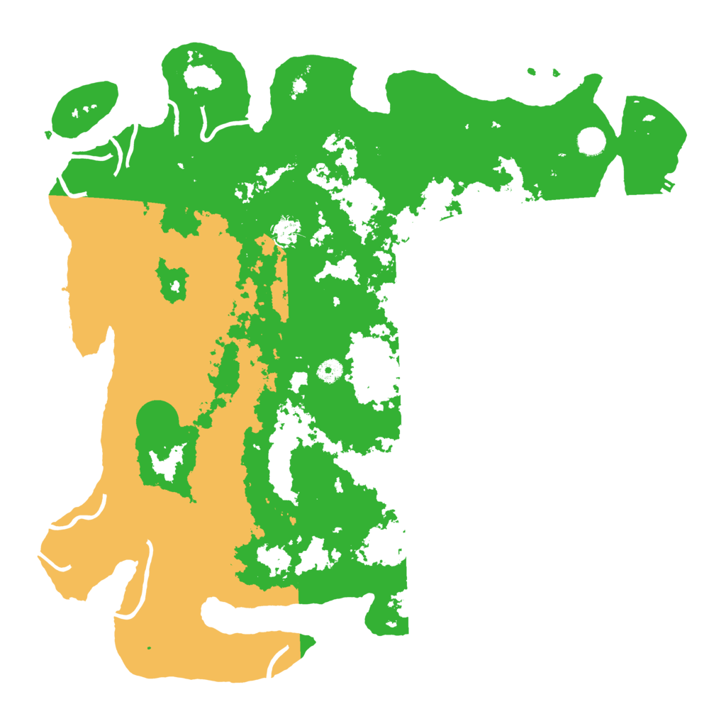 Biome Rust Map: Procedural Map, Size: 4500, Seed: 1766071061