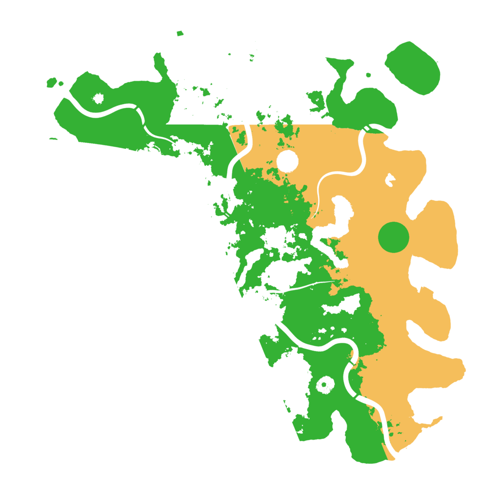 Biome Rust Map: Procedural Map, Size: 4250, Seed: 871218120