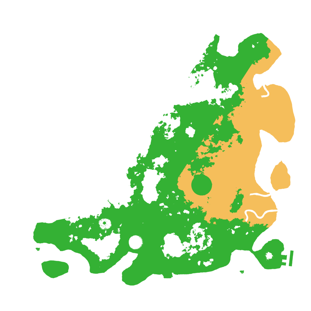Biome Rust Map: Procedural Map, Size: 4000, Seed: 279146268