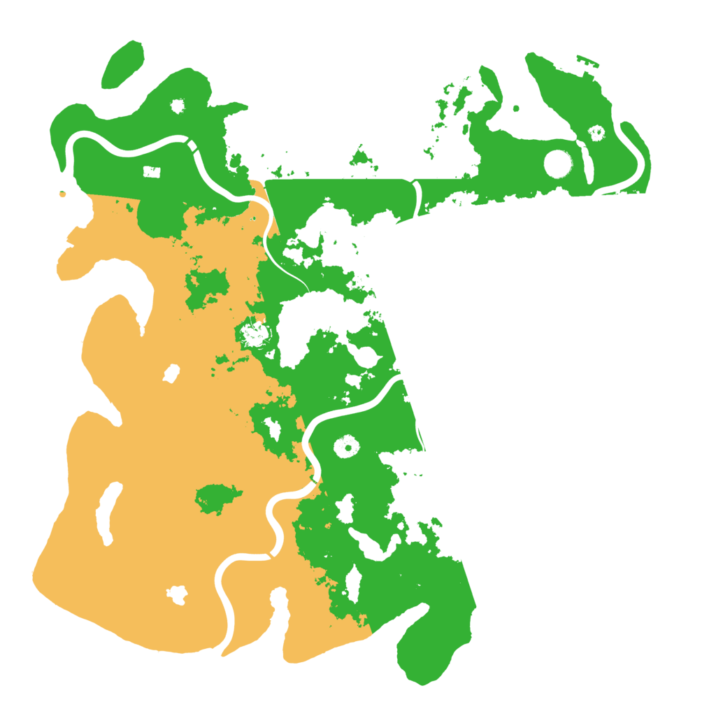 Biome Rust Map: Procedural Map, Size: 4500, Seed: 1606498847