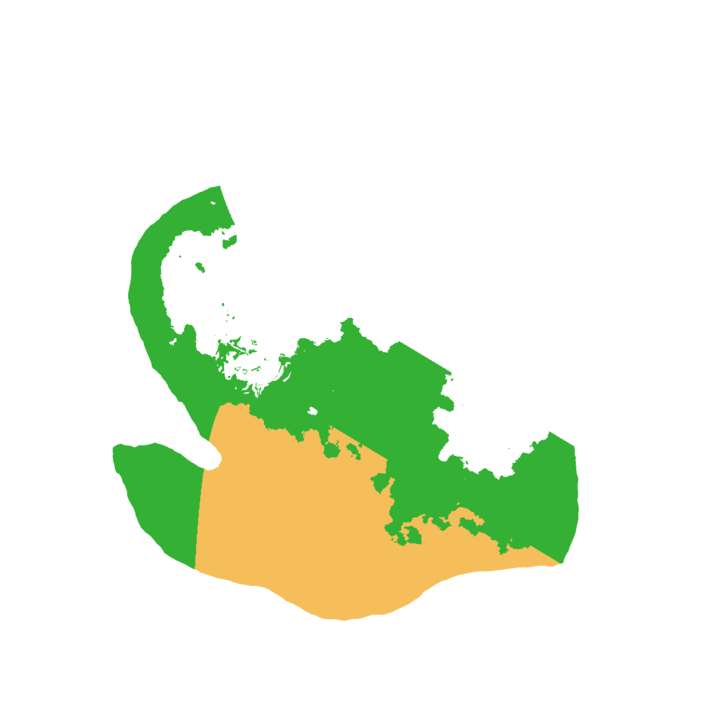 Biome Rust Map: Barren, Size: 2000, Seed: 534675820