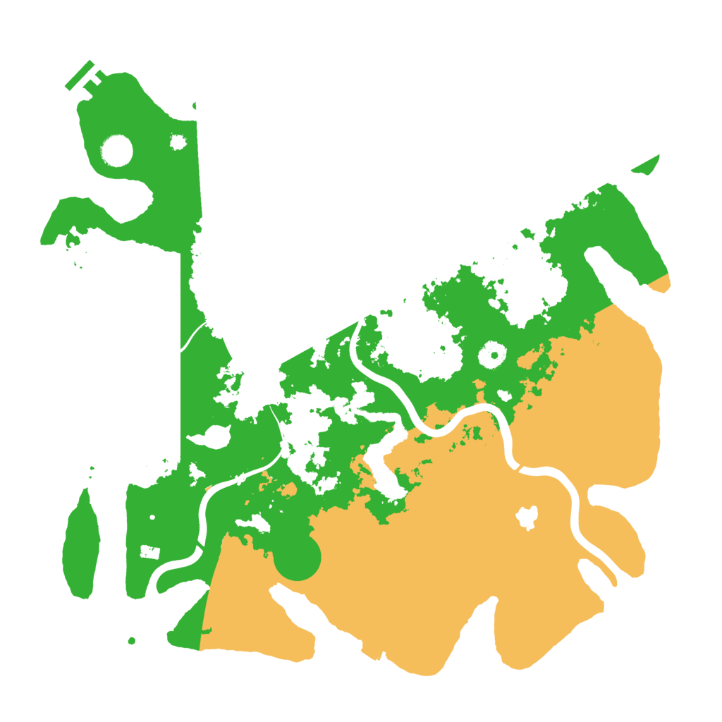 Biome Rust Map: Procedural Map, Size: 4000, Seed: 30841730