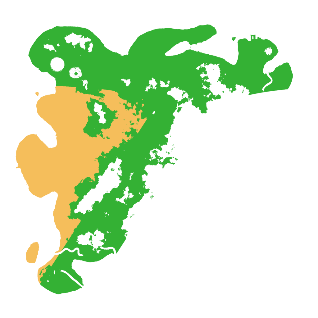 Biome Rust Map: Procedural Map, Size: 4000, Seed: 377642