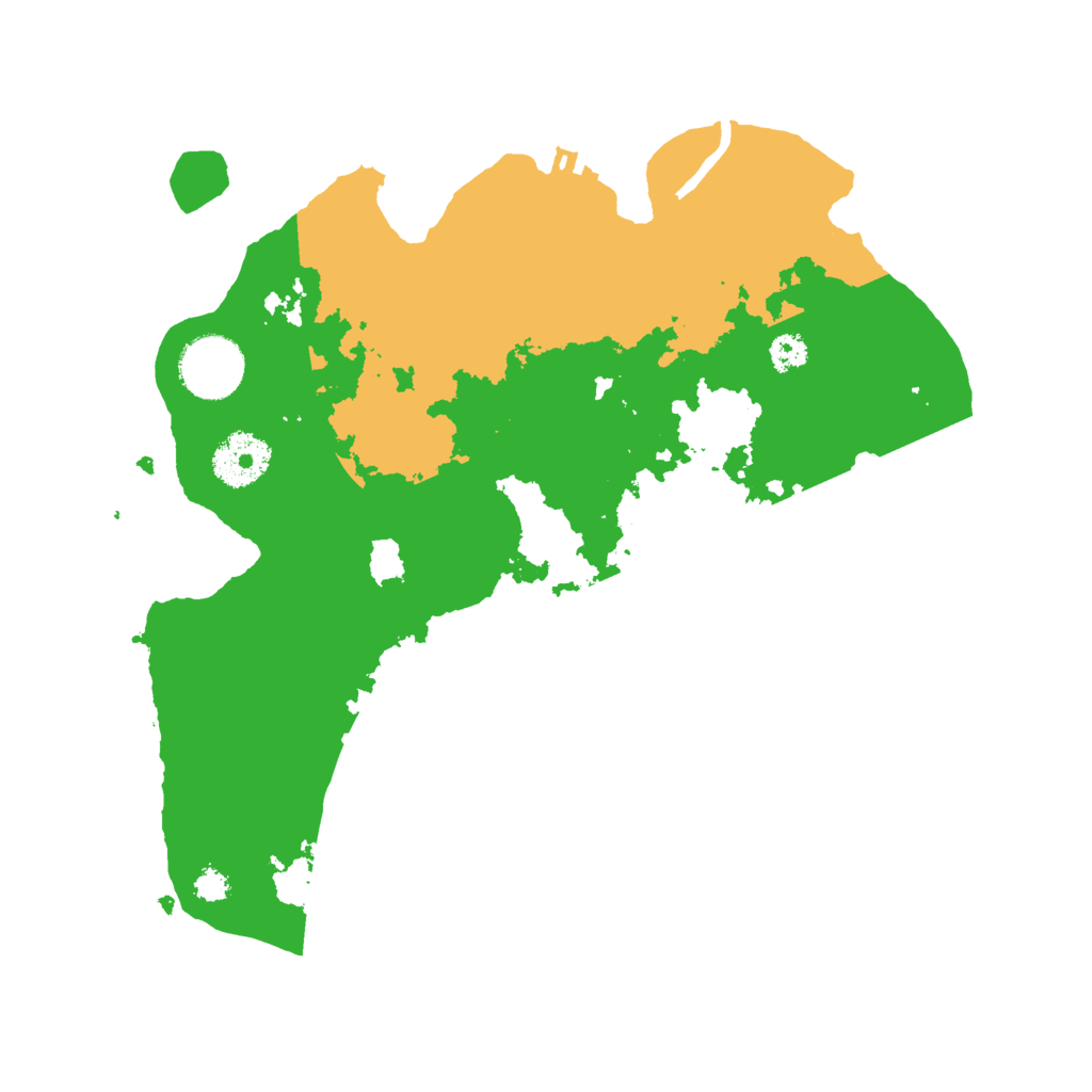 Biome Rust Map: Procedural Map, Size: 3000, Seed: 2567903