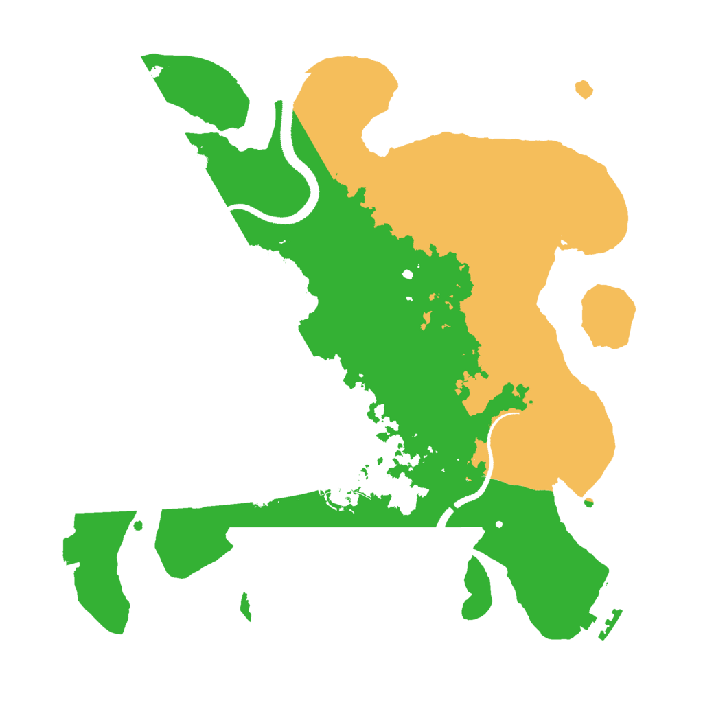 Biome Rust Map: Procedural Map, Size: 3000, Seed: 174706