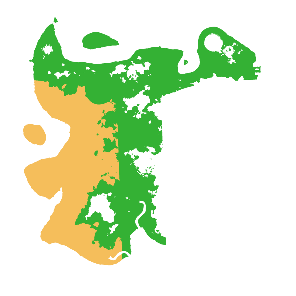 Biome Rust Map: Procedural Map, Size: 3000, Seed: 4355181