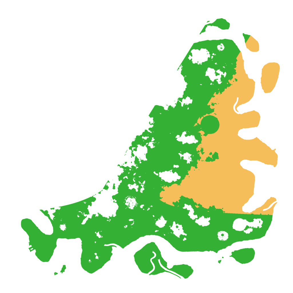 Biome Rust Map: Procedural Map, Size: 4250, Seed: 988018215
