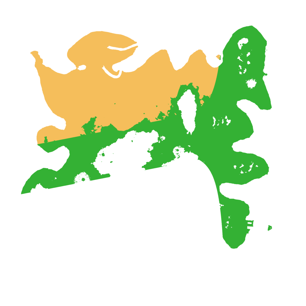 Biome Rust Map: Procedural Map, Size: 3000, Seed: 2433240