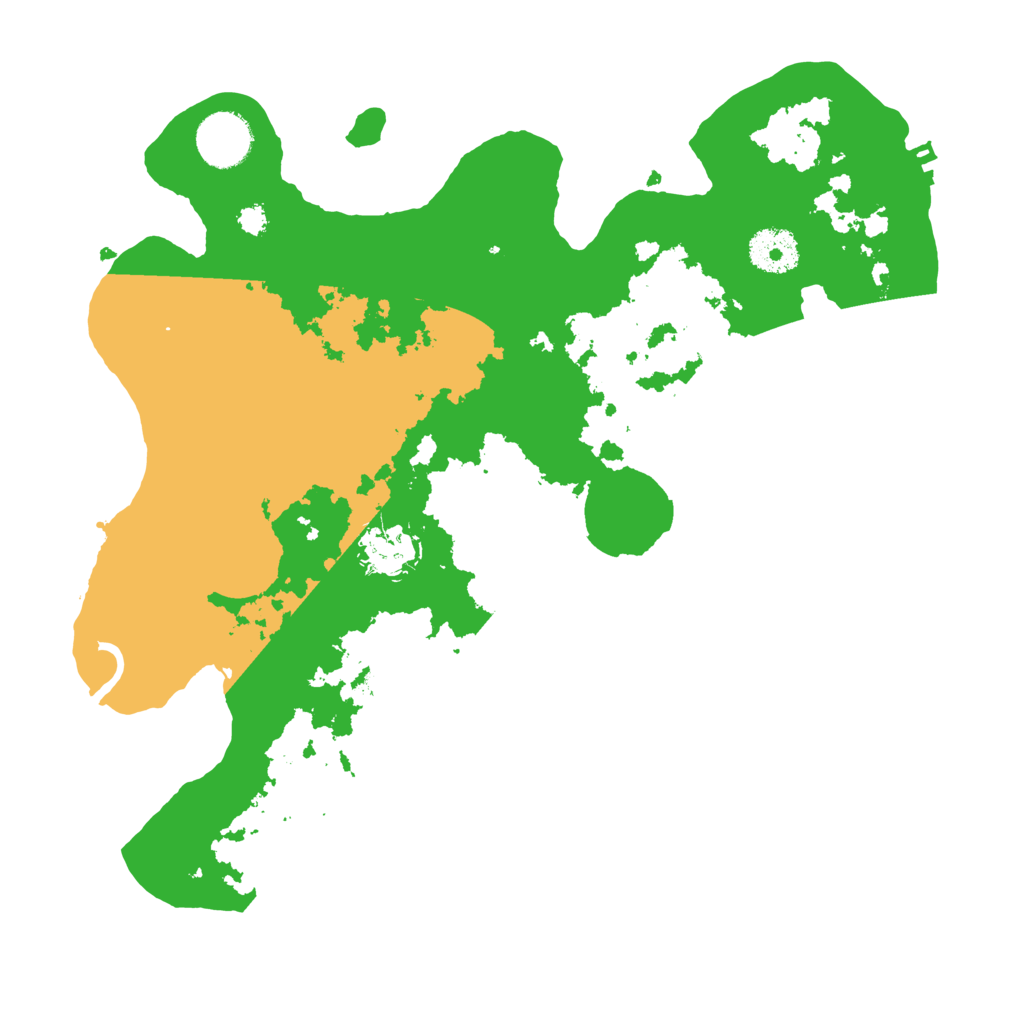 Biome Rust Map: Procedural Map, Size: 3250, Seed: 799860091