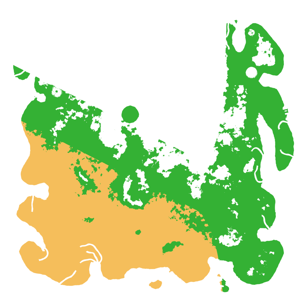 Biome Rust Map: Procedural Map, Size: 4841, Seed: 514669758