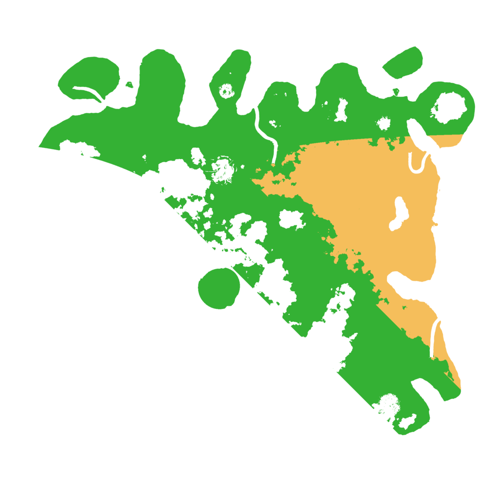 Biome Rust Map: Procedural Map, Size: 3500, Seed: 832861094