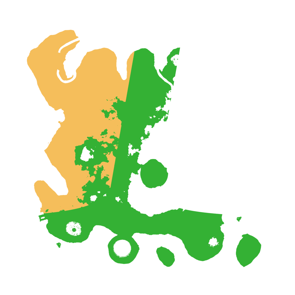 Biome Rust Map: Procedural Map, Size: 3000, Seed: 1562688714