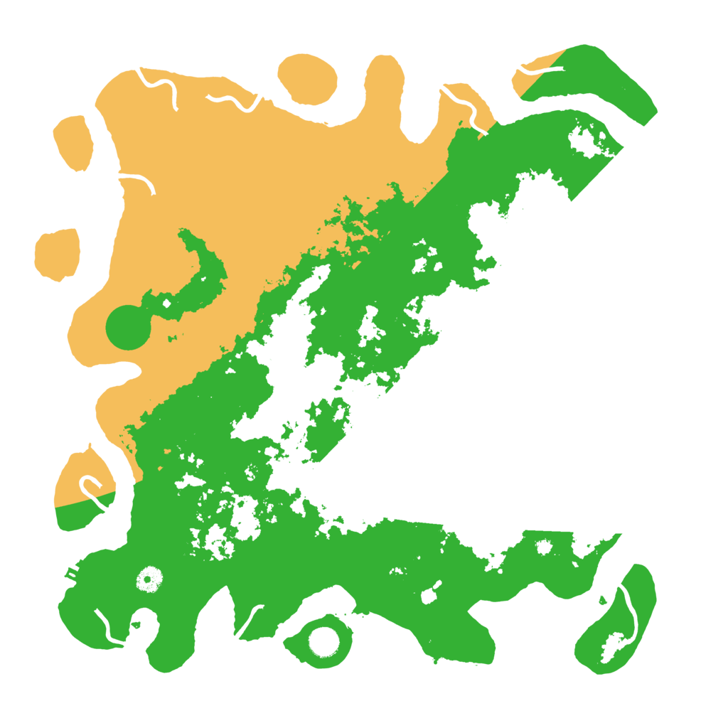 Biome Rust Map: Procedural Map, Size: 4250, Seed: 637408402