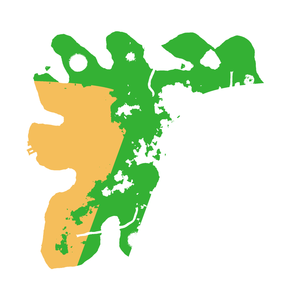 Biome Rust Map: Procedural Map, Size: 3000, Seed: 1978839262