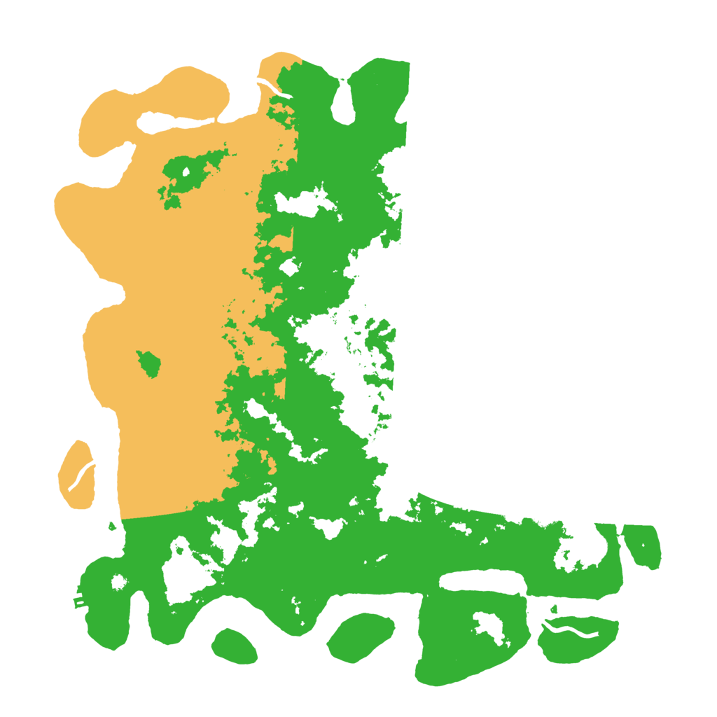Biome Rust Map: Procedural Map, Size: 4300, Seed: 650805415