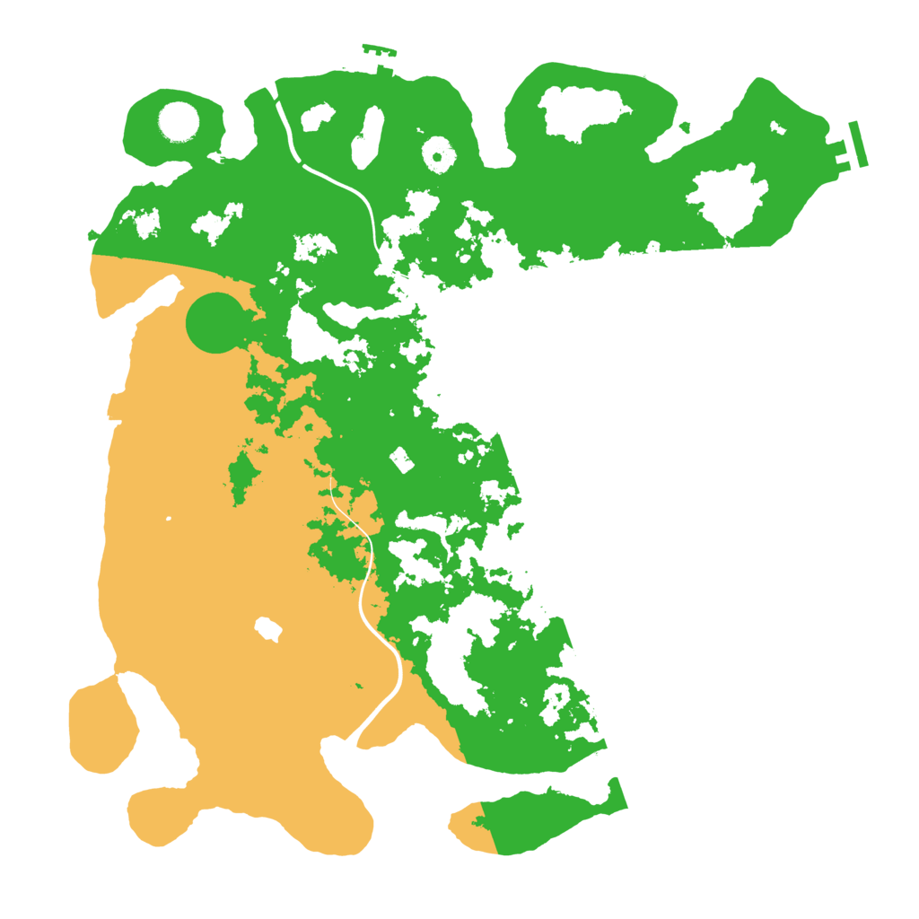 Biome Rust Map: Procedural Map, Size: 4000, Seed: 1179748767