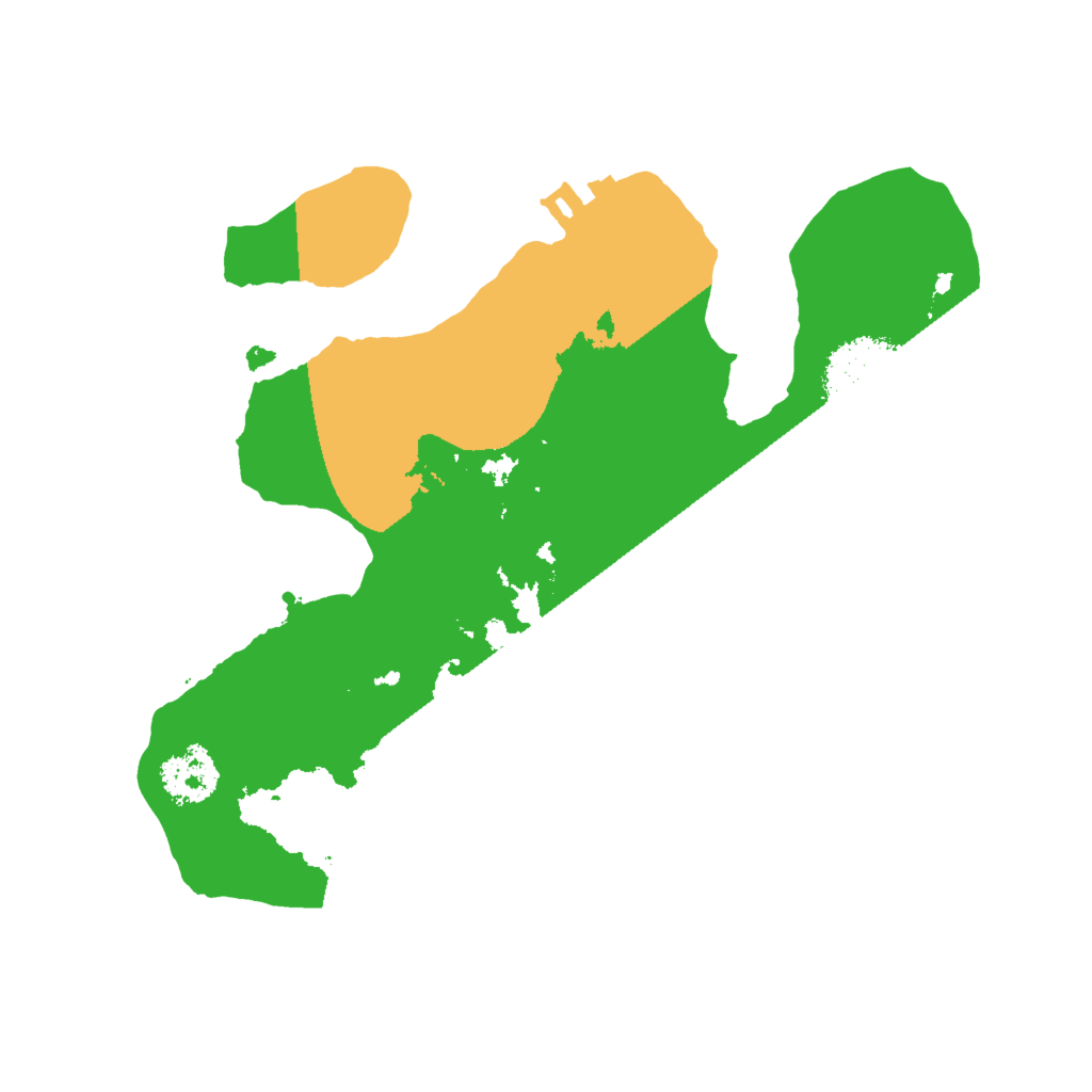 Biome Rust Map: Procedural Map, Size: 2000, Seed: 2034198069
