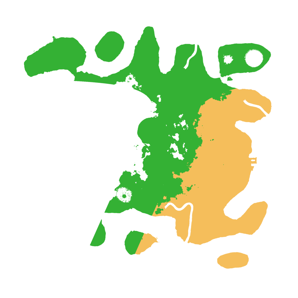 Biome Rust Map: Procedural Map, Size: 3000, Seed: 104148953