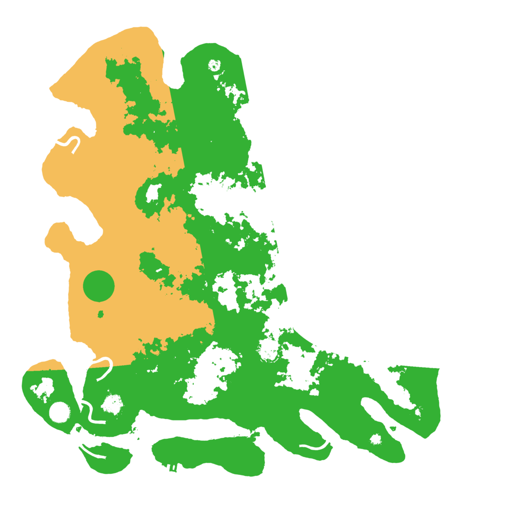 Biome Rust Map: Procedural Map, Size: 4250, Seed: 1813159606