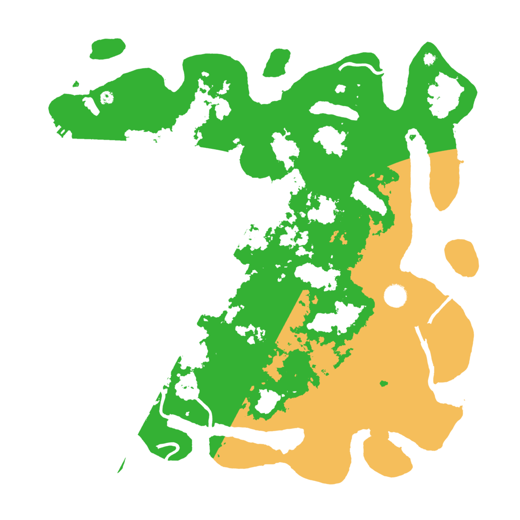 Biome Rust Map: Procedural Map, Size: 4000, Seed: 6432