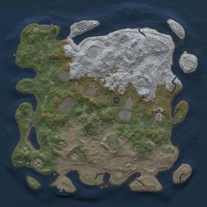 Thumbnail Rust Map: Procedural Map, Size: 4250, Seed: 1448812561, 19 Monuments