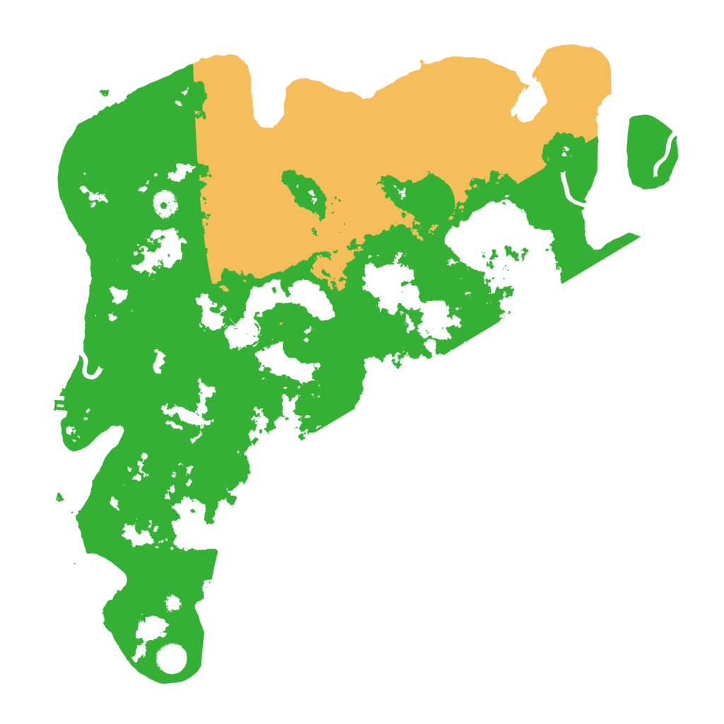 Biome Rust Map: Procedural Map, Size: 4250, Seed: 104228930