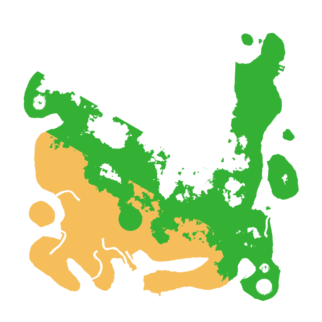Biome Rust Map: Procedural Map, Size: 3600, Seed: 1005118599