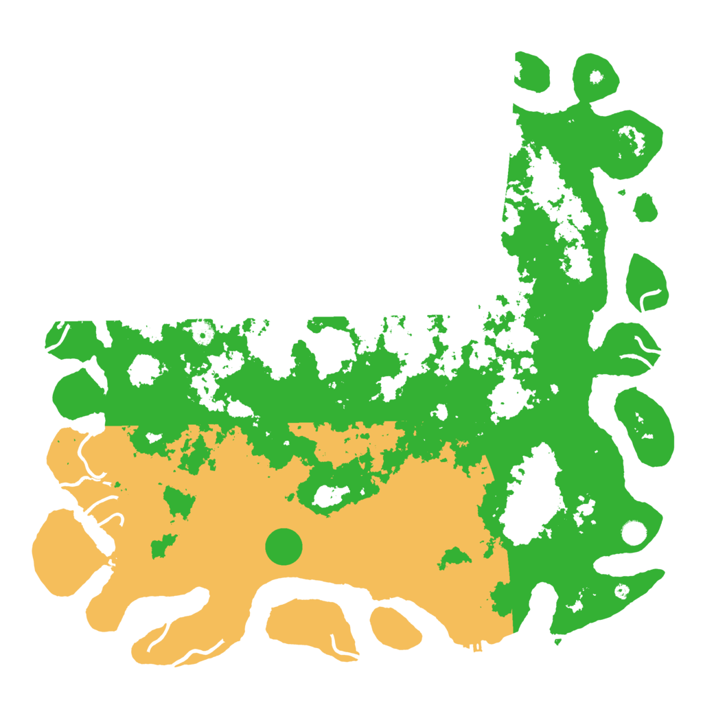 Biome Rust Map: Procedural Map, Size: 5000, Seed: 1744705105